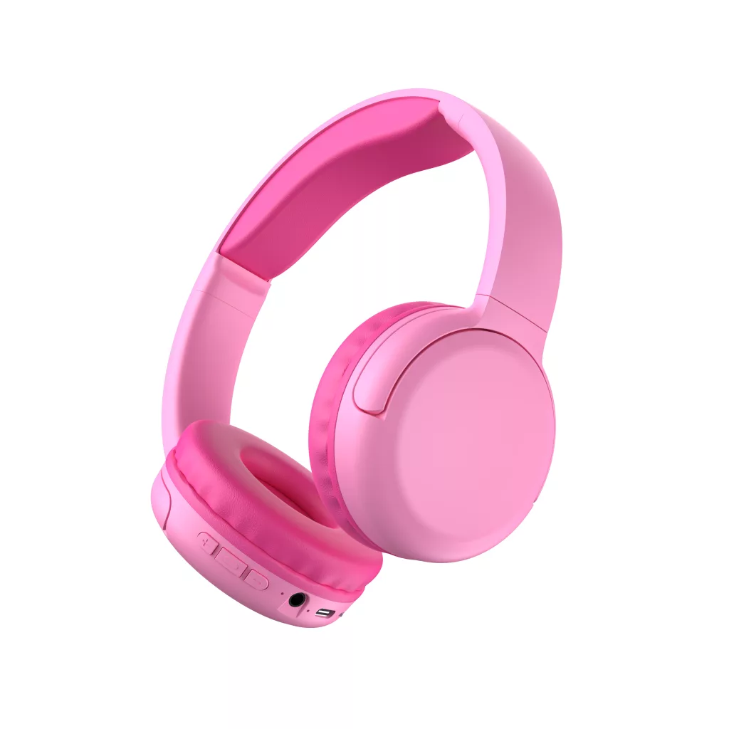 Kids Bluetooth headphones with mic offer safe volume and 60-hour playtime (2)