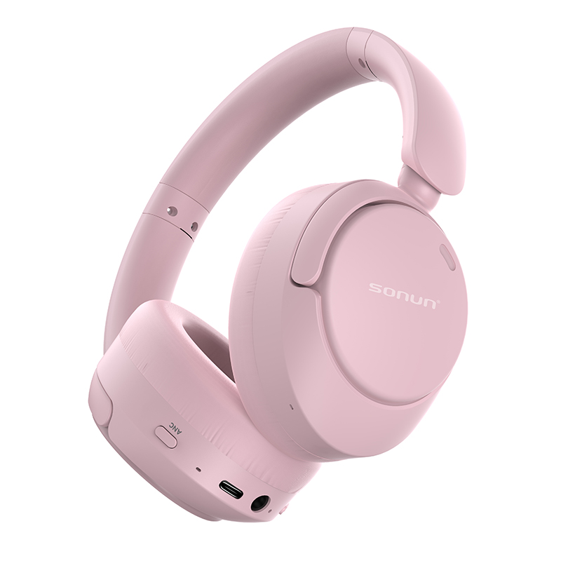 Customizable OEM Over-ear Wireless Headset with Heavy Bass & Mic   (2)