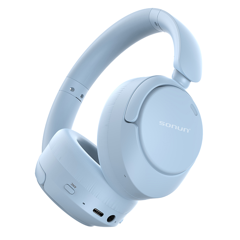 Customizable OEM Over-ear Wireless Headset with Heavy Bass & Mic   (1)