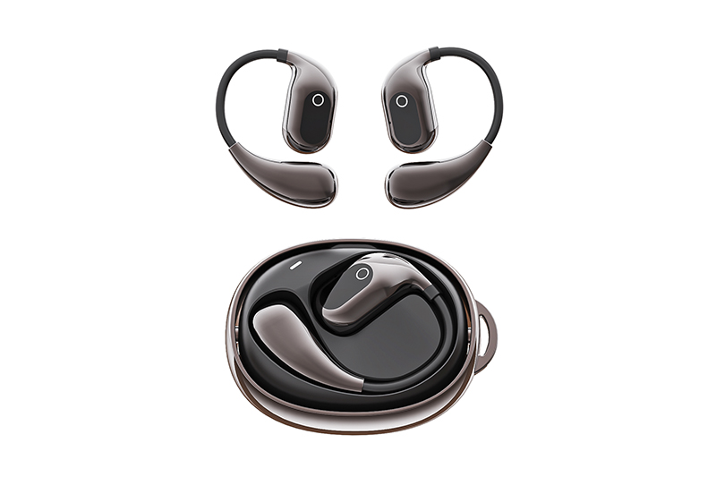 360°Rotating Charging Case Wireless Earbuds with Soft Silicone Ear Hooks (8)1