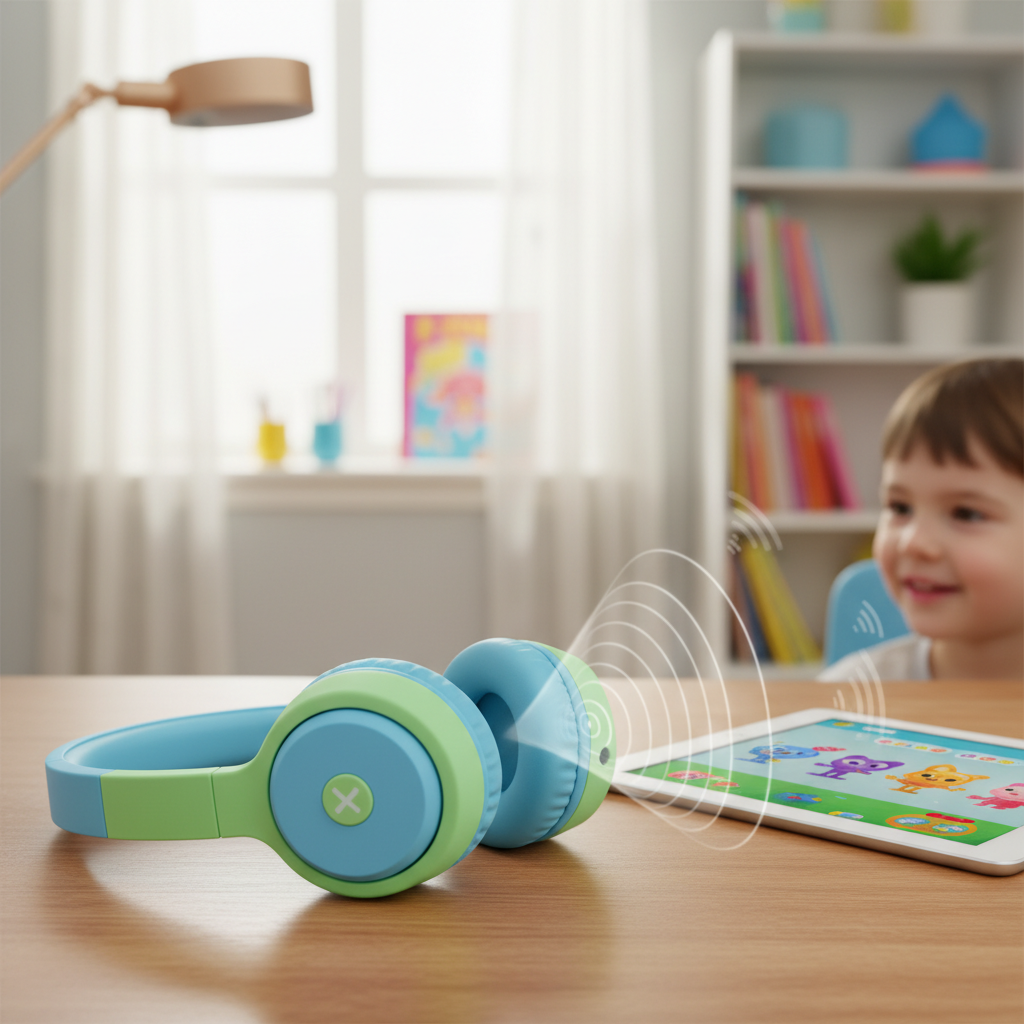 Cancelling Headphones For Children's Online Education