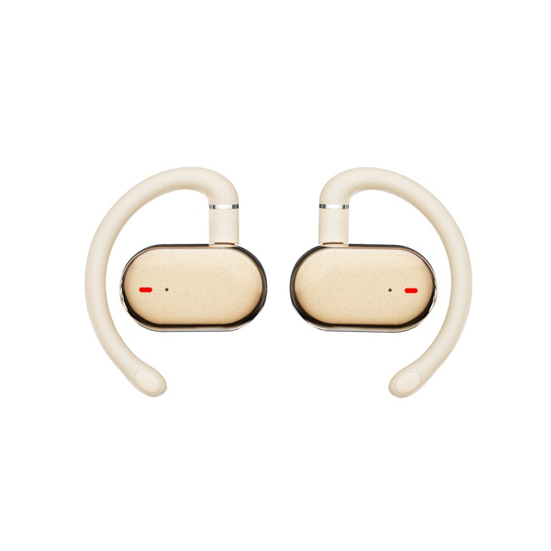 OEM Sport Adjustable Ear-Hook Wireless Earbuds with Metallic Finish (8)