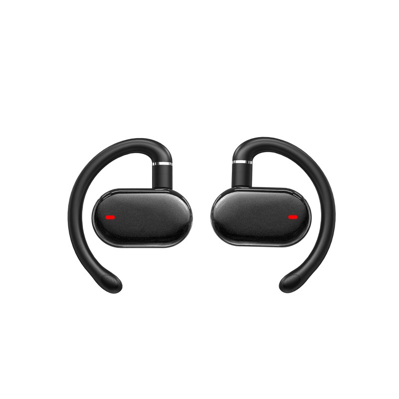 OEM Sport Adjustable Ear-Hook Wireless Earbuds with Metallic Finish (1)