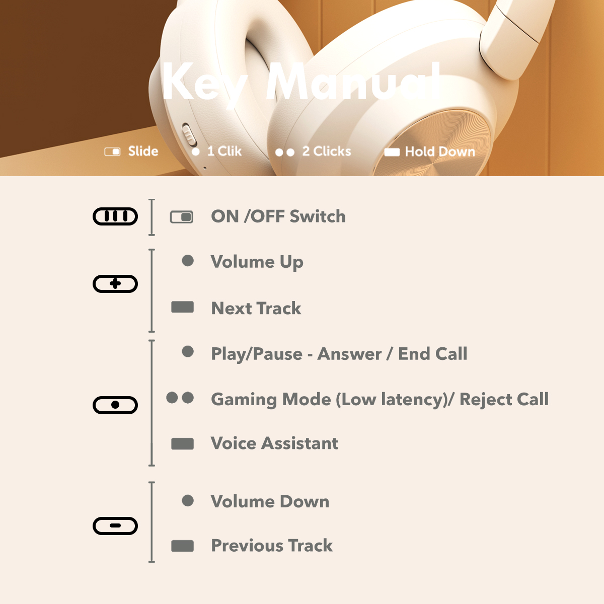 Customized LOGO Wireless Over-Ear Headphone with Cushion Design (12)