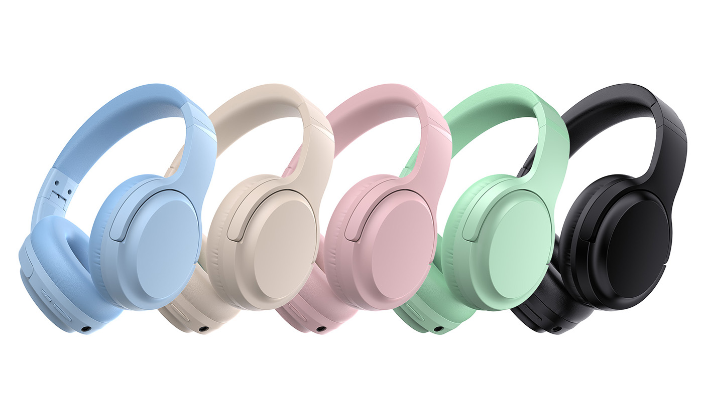 Customized LOGO New Deep Bass Noise Cancelling Headphones With Mic k (4)