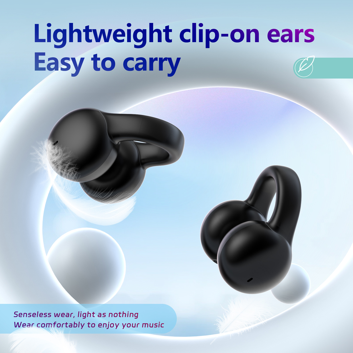 OEM Hi-Res Audio Ultra Light Sports Earbuds Wireless With Mic (3)