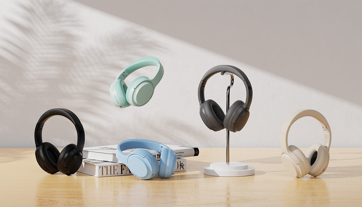Customized LOGO New Deep Bass Noise Cancelling Headphones With Mic (6)