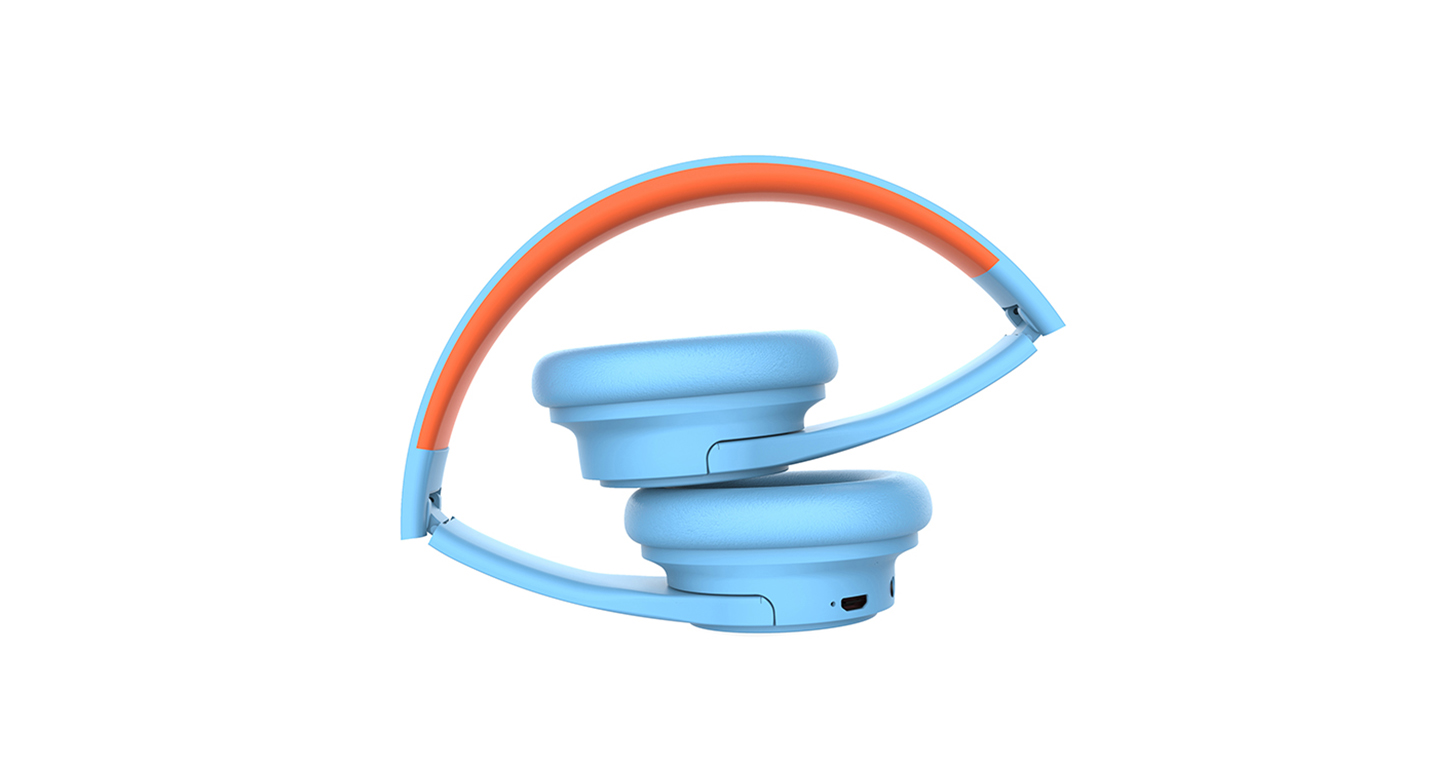 Colorful Ultra-long Standby Children Headphone Bluetooth OEM (3)1