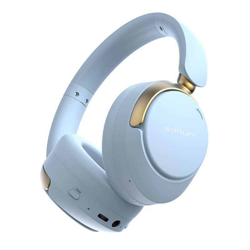 Customizable OEM Over-ear Wireless Headset with Heavy Bass & Mic   (4)