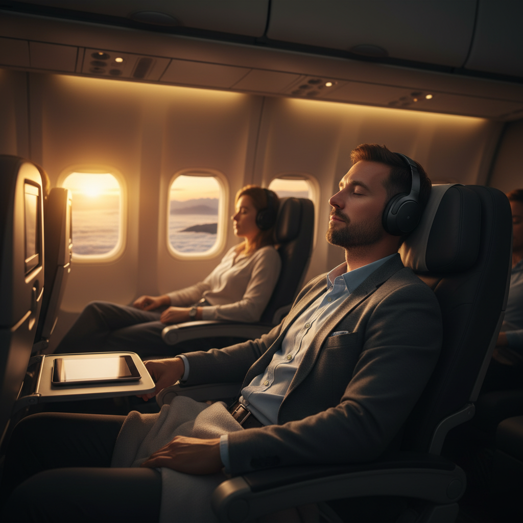 Cancelling Headphones For Long-Haul Business Travel