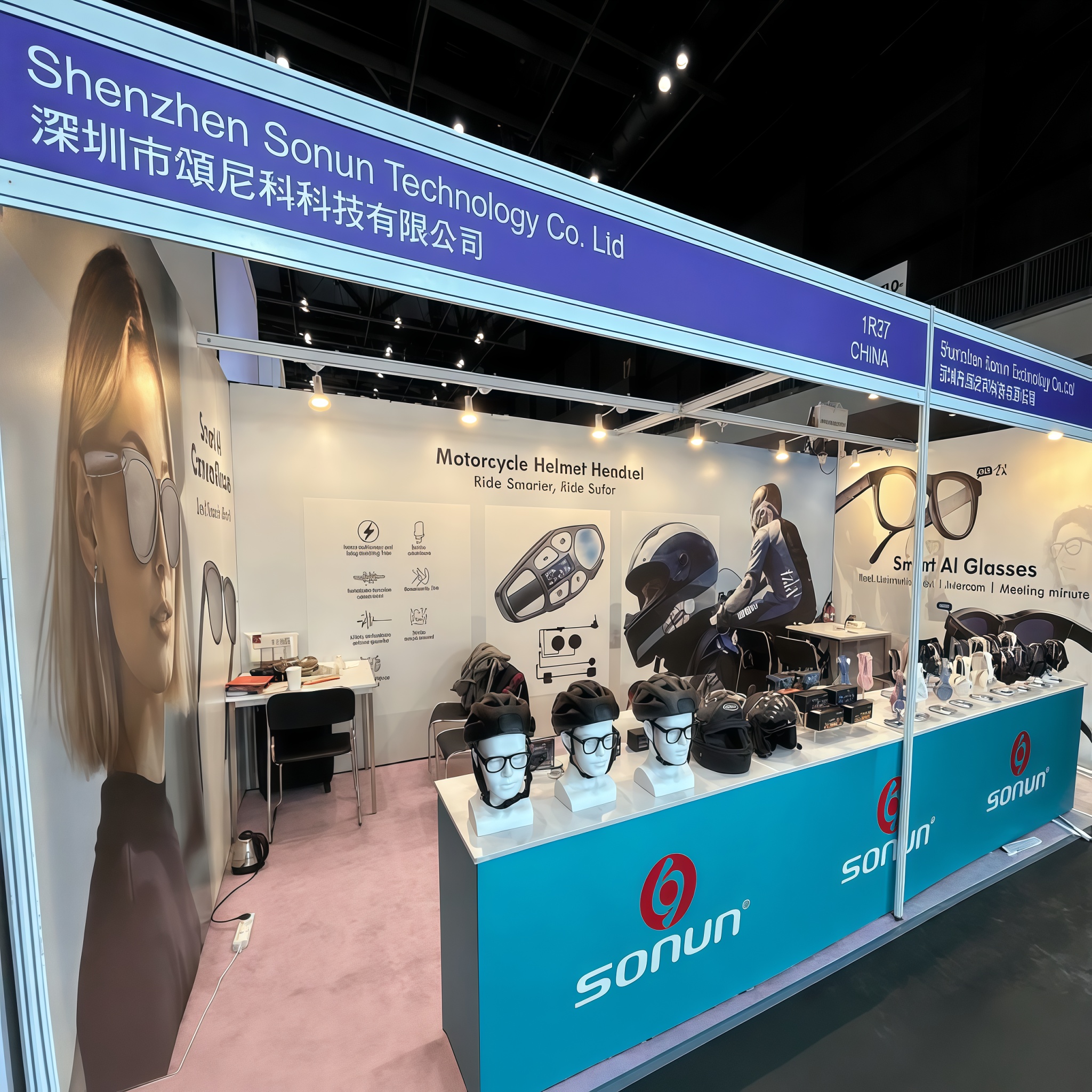 Sonun Showcases Niche Market Earphones at the 2025 Global Sources Electronics Show in Hong Kong
