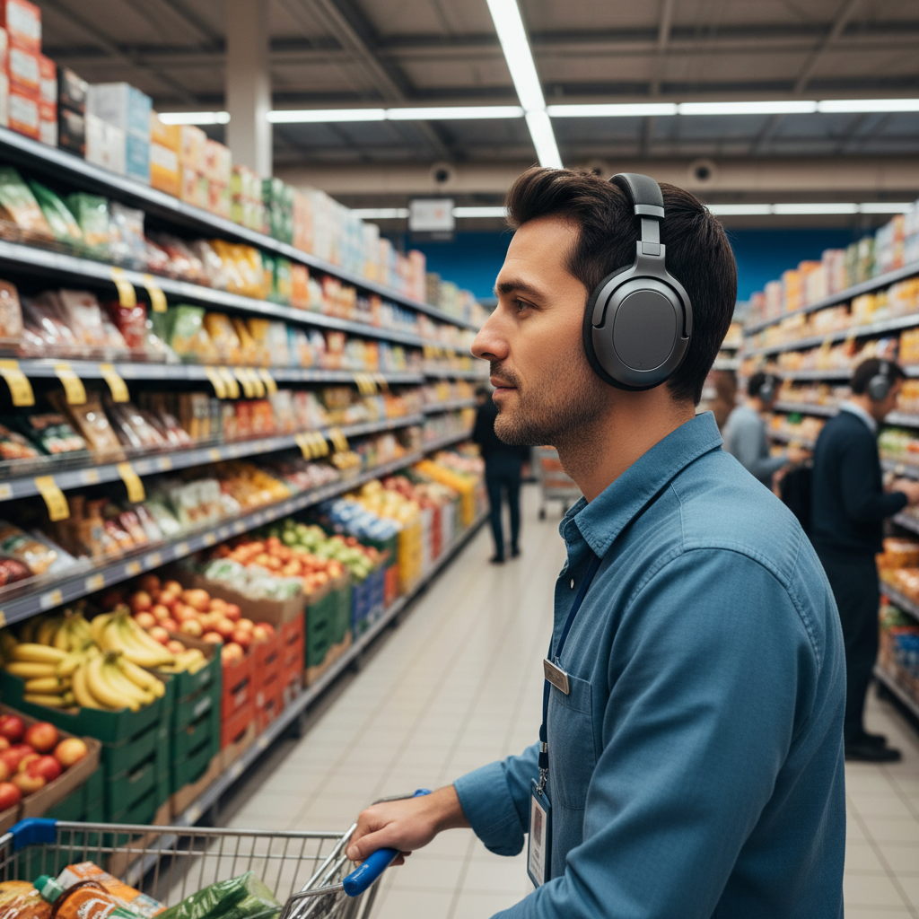 Ear Phones Best For Large Supermarkets