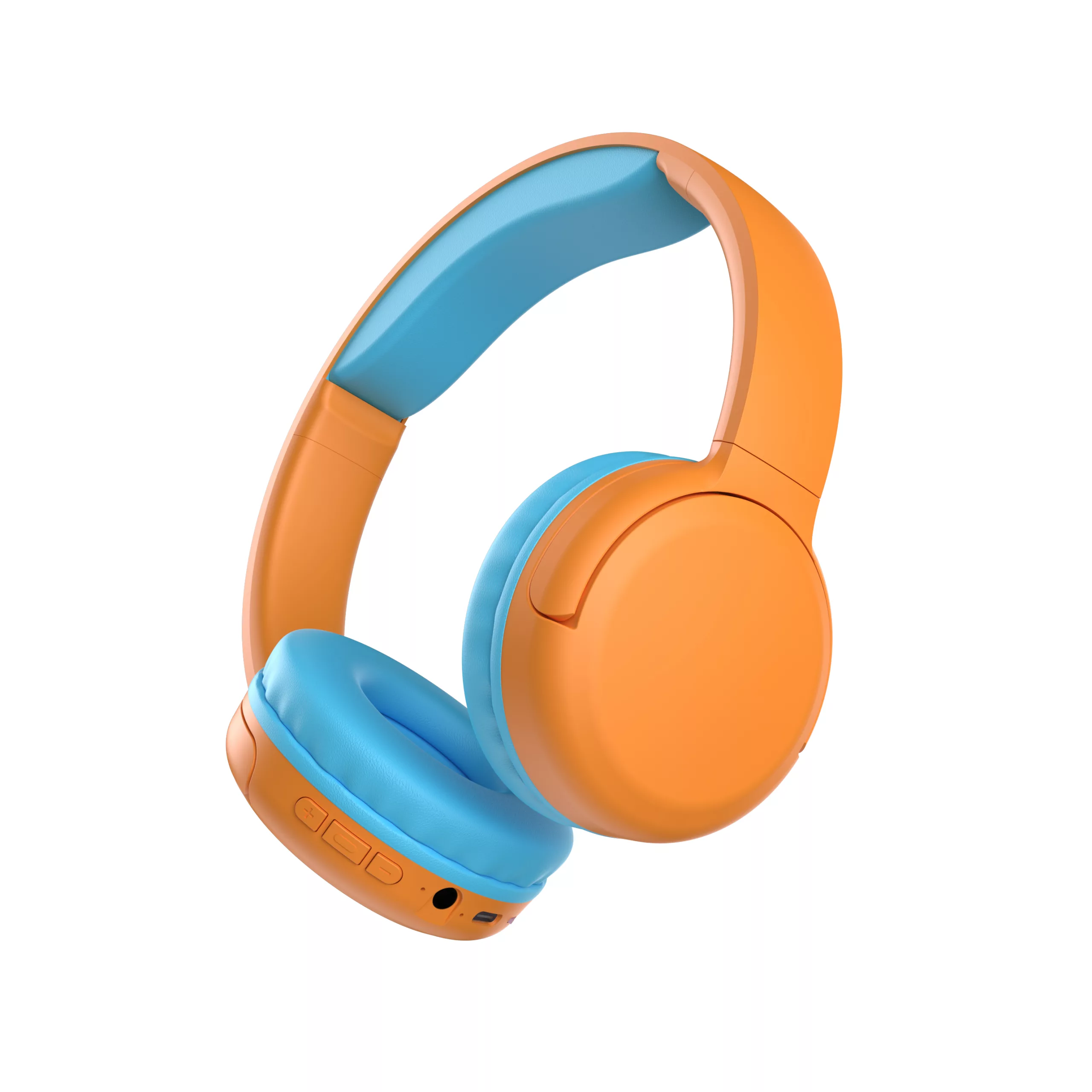 Kids Bluetooth headphones with mic offer safe volume and 60-hour playtime (3)