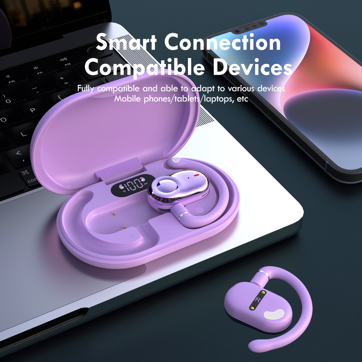 OEM Open Ear Earphone Ultimate Comfort and Immersive Sound Experience (9)