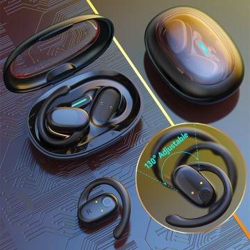 15hrs Playtime Wireless Sports Earbuds with M...