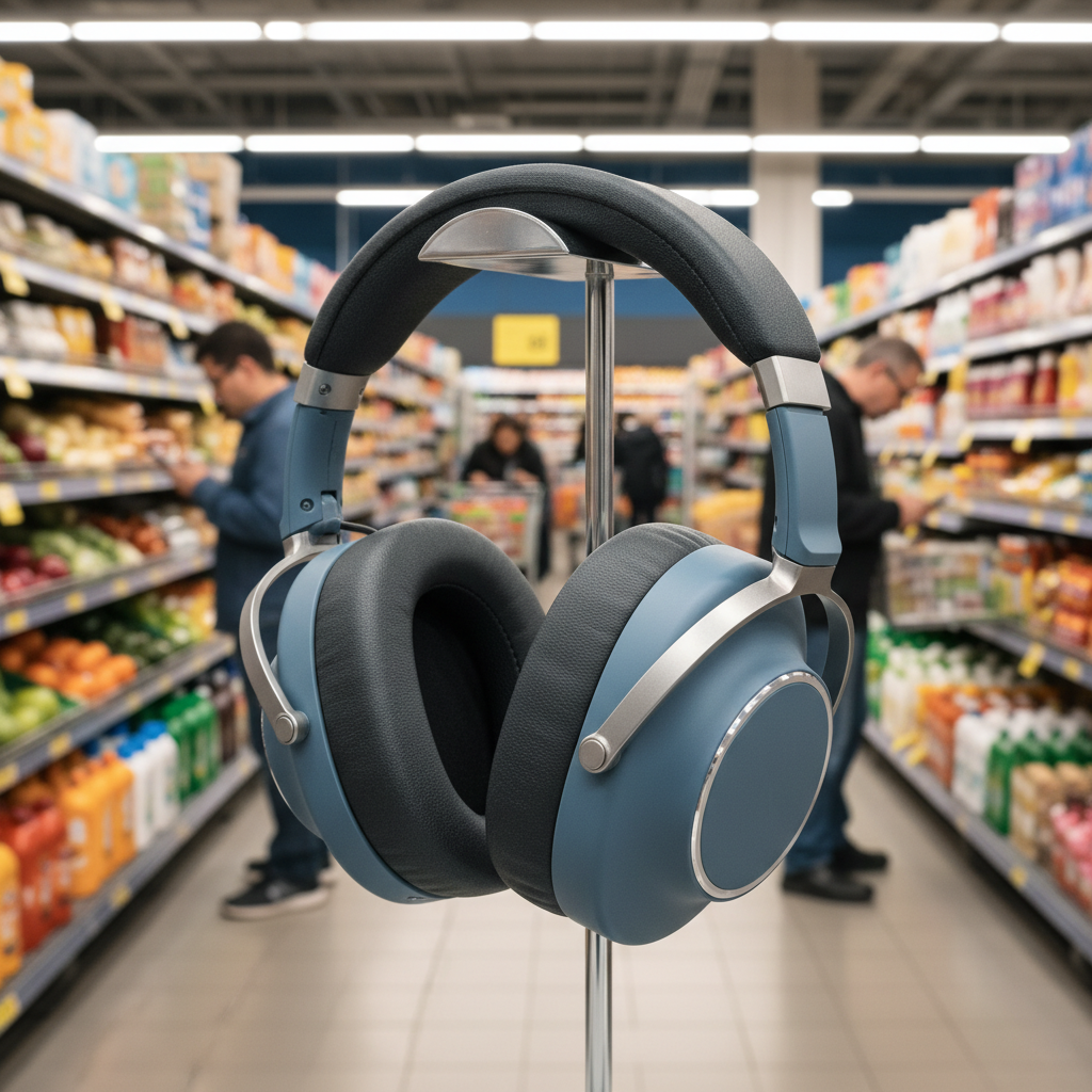 Noise Dampening Headphones For Large Supermarkets