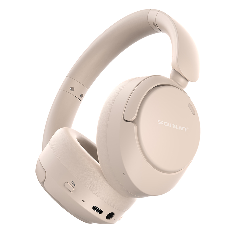 Customizable OEM Over-ear Wireless Headset with Heavy Bass & Mic   (3)