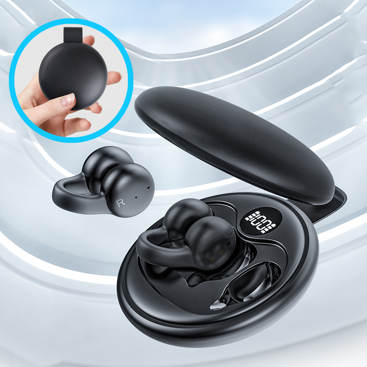OEM Hi-Res Audio Ultra Light Sports Earbuds Wireless With Mic